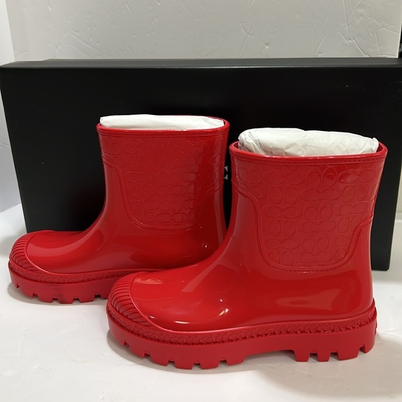 Coach Rain Boots 🍒 - Picture 10 of 12